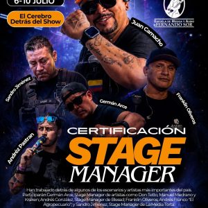 CERTIFICACION STAGE MANAGER