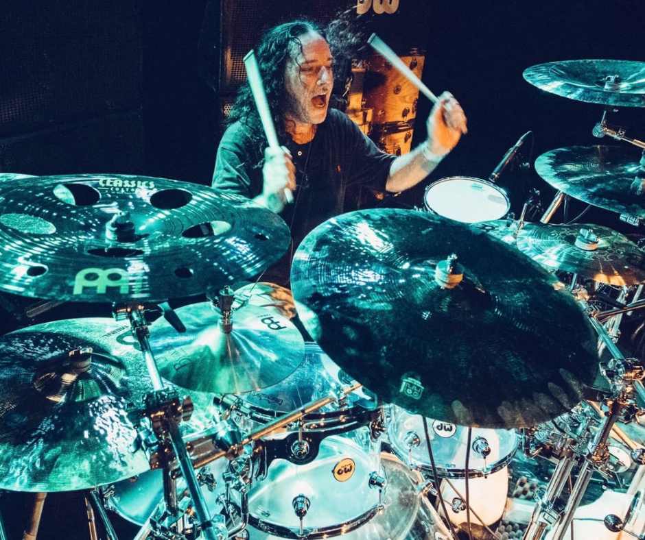 Derek Roddy impartiendo taller